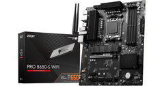 MSI PRO B650-S WIFI AMD RYZEN 9000/ 8000/ 7000 Series AM5/DDR5/PCIe 4.0/2xM.2 - ATX Gaming MotherBoard