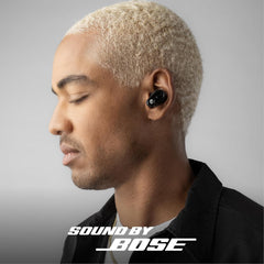 Method 360 ANC Wireless Earbuds, Sound by Bose, Bluetooth Headphones, Premium Noise Cancelling, Up to 40 Hrs Battery, Sweat and Water Resistant, Microphone for iPhone Android - True Black