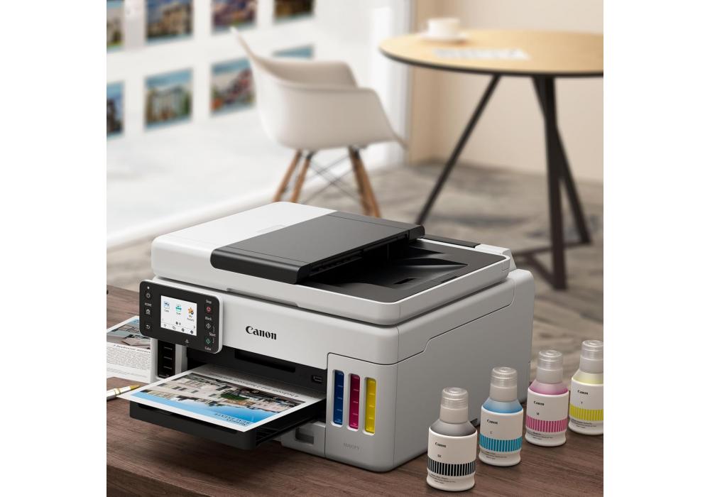 Canon MAXIFY GX6040 Multifunction Printer with Color Ink Tank (Copy+Scan/WiFi) Automatic Document Feeder