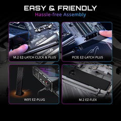 X870E AORUS PRO X3D ICE AMD AM5 LGA 1718 ATX Motherboard, Supports AMD Ryzen 9000/8000/7000 Series Processors, DDR5, 18+2+2 Power Phase, 4X M.2, PCIe 5.0, SWIFI, 5GbE, 5-Year Warranty