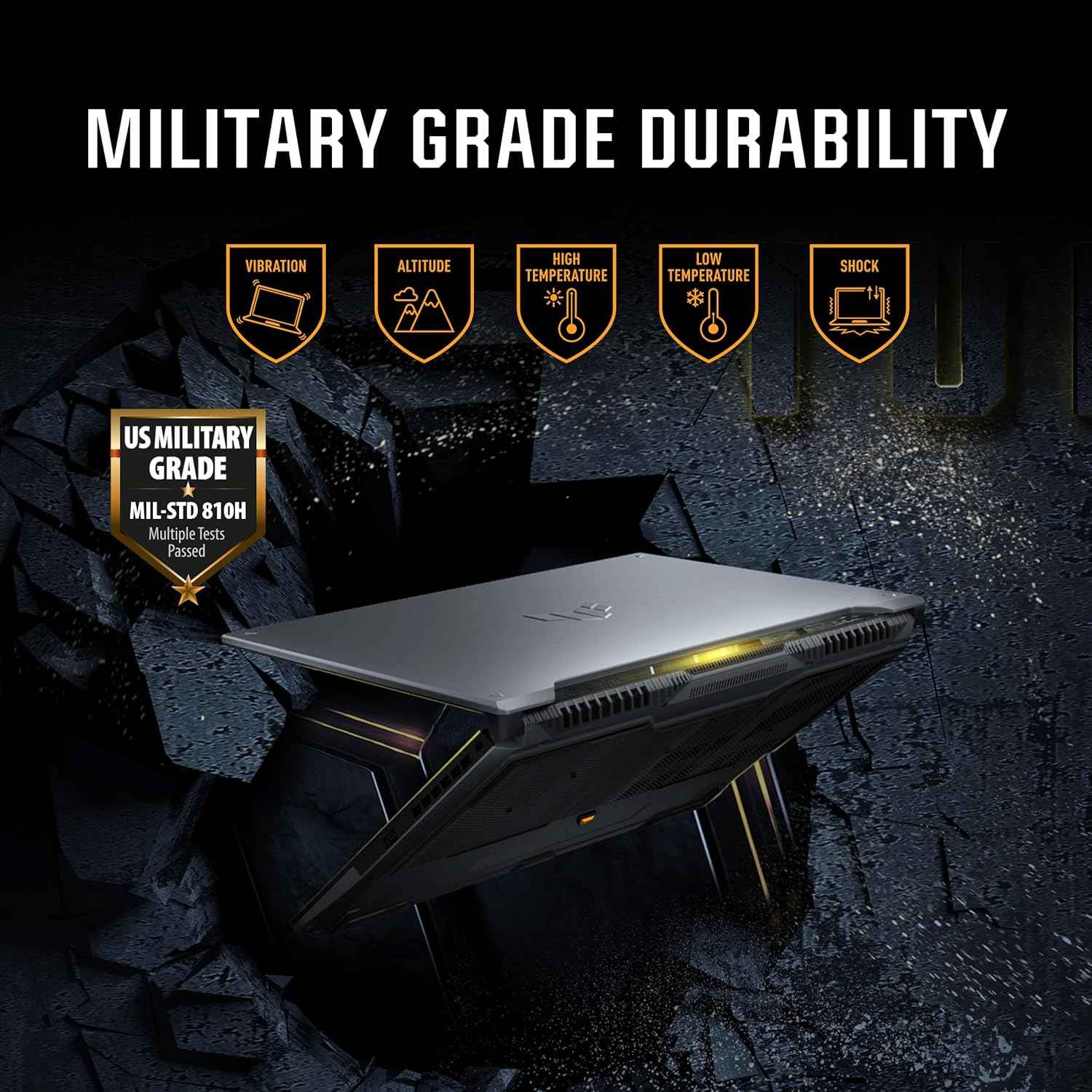 TUF Gaming Level 16 PCIe laptop for portable computing