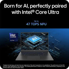 2025 LG Gram 17 Touchscreen Laptop - 17" Touch Display, Intel Ultra 9 288V, Intel Arc, Wi-Fi7, Backlit KB, Copilot+ PC, Lightweight, Long Battery Life, Win 11 Pro, 32GB RAM, 4TB SSD, Accessories