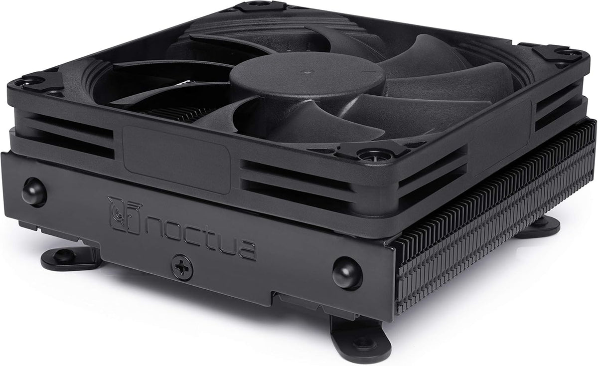 NH-L9i chromax.Black, Premium Low-Profile CPU Cooler for Intel LGA1200 & LGA115x (Black)