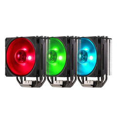 Cooler Master HYPER 212 RGB BLACK EDITION with controller CPU air Cooler, LGA1700 Support 12th Gen