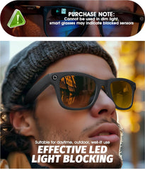 14 Pcs LED Light Cover Compatible with Ray-Ban Meta Wayfarer/Skyler/Headliner/Oakley Meta HSTN Accessories, Blackout LED Light Blocking for RayBan Meta Gen 2