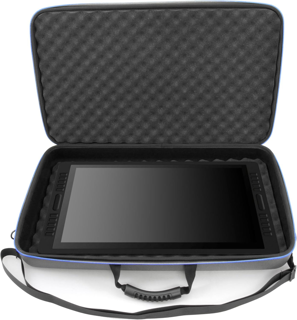 Graphics Tablets Case Compatible with Wacom Cintiq Pro 22, Huion Kamvas 20 Drawing Pen Display, 22 Plus and More Writing Drawing Tablet Accessories up to 22 Inches, Includes Carry Strap