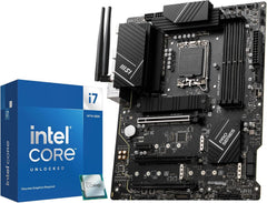 CPU Motherbard Combo - Intel core i7-14700KF 20 cores Gaming Desktop Processor with msi PRO Z790-P WiFi Motherboard