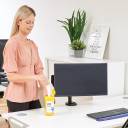 Fellowes 100 Screen and Keyboard Wipes Tub for Home and Office - Monitor/Laptop/iPad/Mobile Phone/Tablet Cleaning Wipes Singular Pack Multi