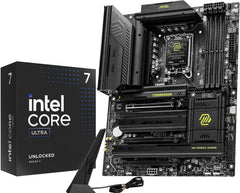 CPU Motherboard Combo - Intel Core Ultra 7 265K 20-Cores Unlocked Desktop Processor with Msi MAG Z890 Tomahawk WiFi Gaming LGA 1851 ATX Motherboard
