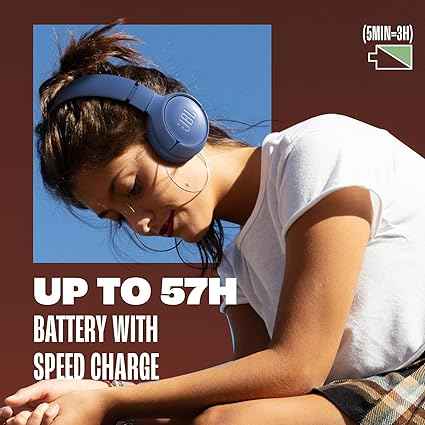 JBL T520 Wireless On-Ear Headphones with Mic
