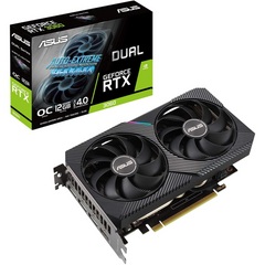 ASUS Dual GeForce RTX 3060 OC 12GB GDDR6 Graphics Card – HDMI 2.1, DisplayPort 1.4a