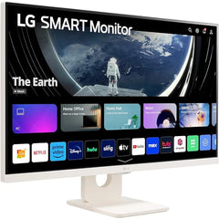 LG 27SR50F-W 27" FHD IPS MyView Smart Monitor with webOS and Built-in Speakers ™– Monitor