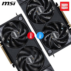 GeForce RTX 5070 Ti 16G Shadow 3X OC — 16GB GDDR7 (28Gbps/256-bit), PCIe 5, Boost: 2482MHz, HDMI 2.1b, DisplayPort 2.1b