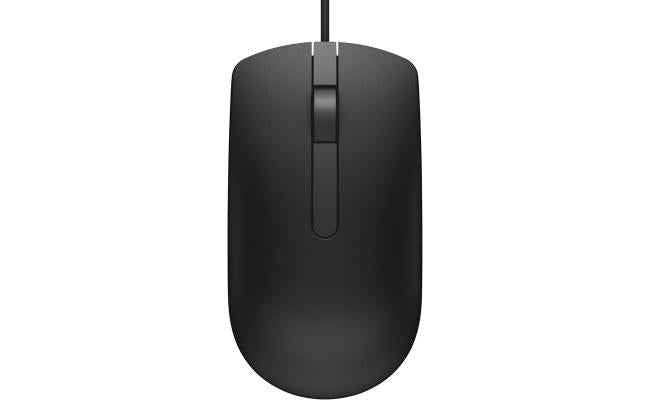 Dell MS116 Optical USB WIred Mouse 1000Dpi -Black