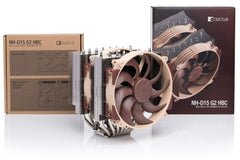 NH-D15 G2 HBC, Dual Tower CPU Cooler, Specialised High Base Convexity Version for Intel LGA1700 (Brown)