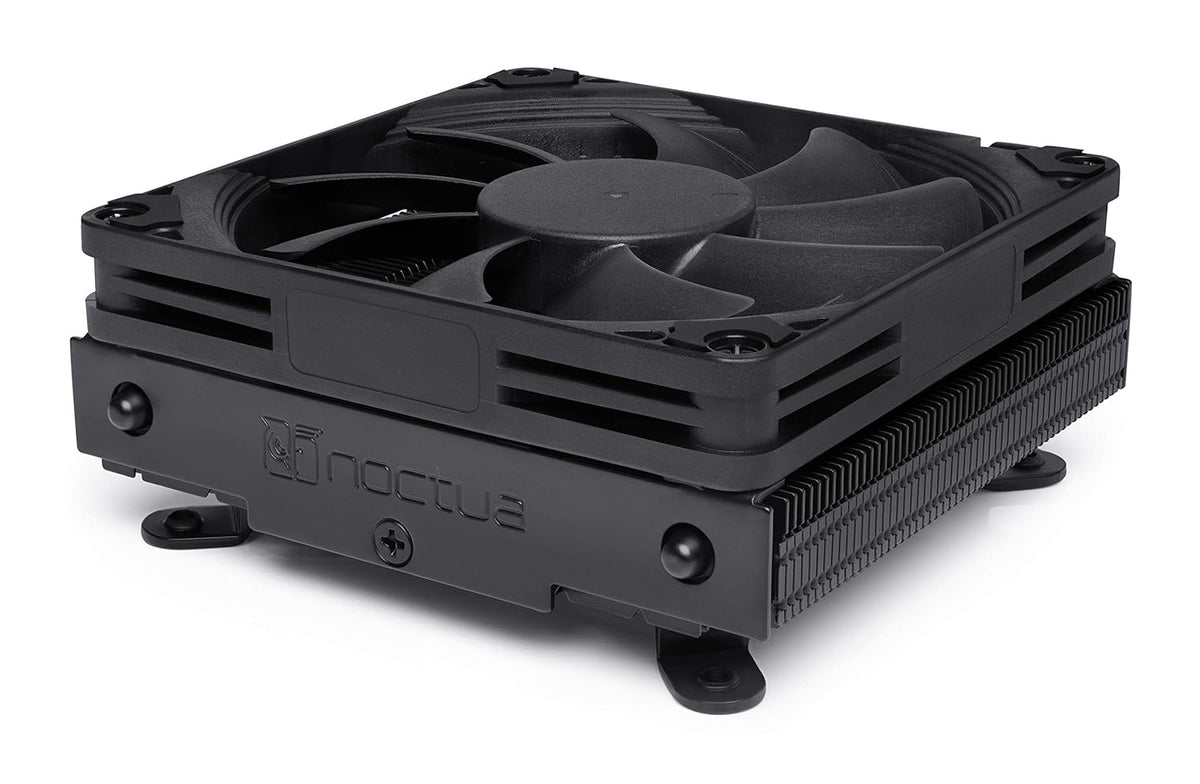 NH-L9i-17xx chromax.Black, Premium Low-Profile CPU Cooler for Intel LGA1700 and LGA1851 (Black)
