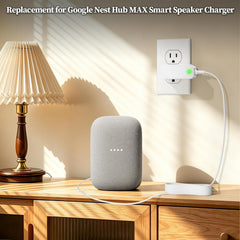 24V Charger for Google Nest Hub MAX 10" Smart Home Display Power Supply for Google Nest Audio Smart Speaker AC Adapter