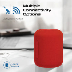 Promate Boom-10. Red, Wireless Speaker