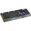 MSI Vigor GK30 RGB Gaming Keyboard, 6-Zone RGB Lighting, Water Repellent & Splash-Proof, Mechanical-Like Plunger Switches, Black