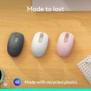 Logitech M196 Bluetooth Wireless Mouse, Compact and Portable Mouse for Laptops, Tablets and More, 12-Month Battery, Smooth Tracking, Compatible with PC and Mac - Graphite