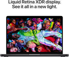 2025 MacBook Pro Laptop with Apple M5 chip with 10‑core CPU and 10‑core GPU: Built for AI, 14.2-inch Liquid Retina XDR Display, 16GB Unified Memory, 512GB SSD Storage; Space Black