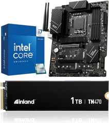 3-in-1 Combo: Intel core i7-14700K+MSI Pro Z790-P WiFi TN470 1TB M.2 SSD