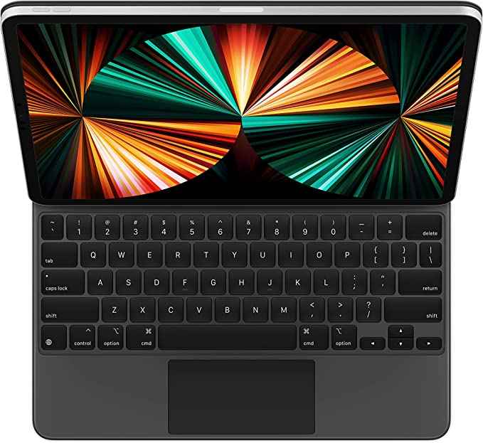 Apple iPad Pro 11 - inch 1st and (2 Gen) Magic Keyboard - Arabic with gaming keyboard