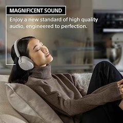 Golden Connector WH - 1000XM5 wireless Bluetooth headset for computer setup