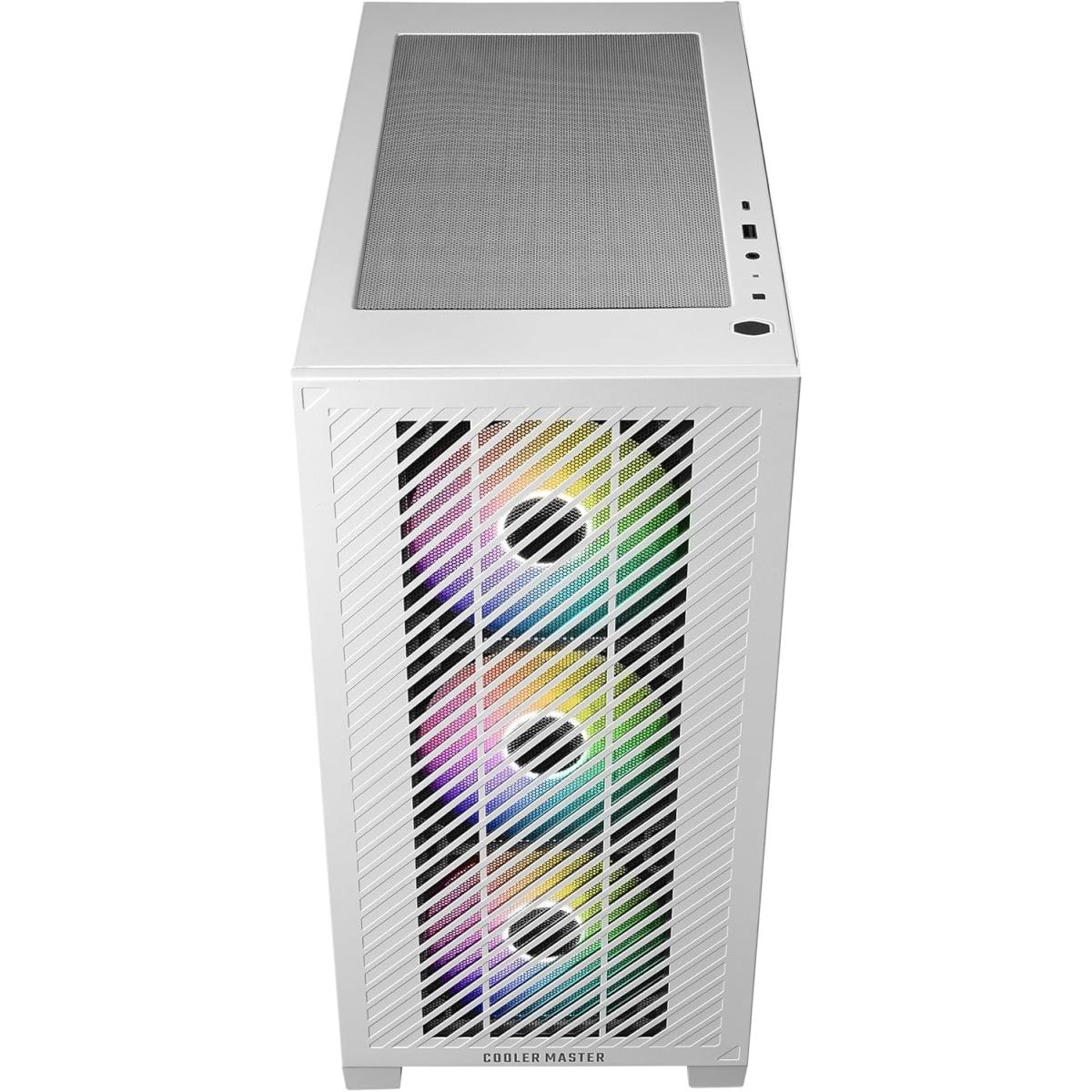 COOLER MASTER Elite 301 ARGB PC case for desktop computer builds and component installation