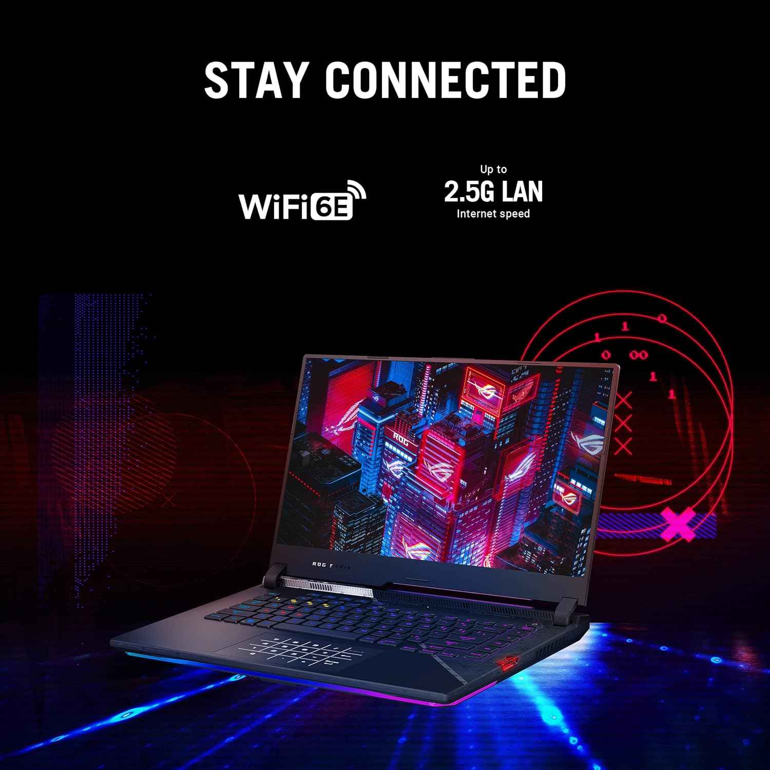 ROG Strix Scar 15 Gaming Laptop, 15.6â€ 240Hz IPS QHD Display, NVIDIA GeForce RTX 3070 Ti, Intel Core i9 12900H, 16GB DDR5, 1TB SSD, Per-Key RGB Keyboard, Windows 11 Home, G533ZW-AS94Q,Black