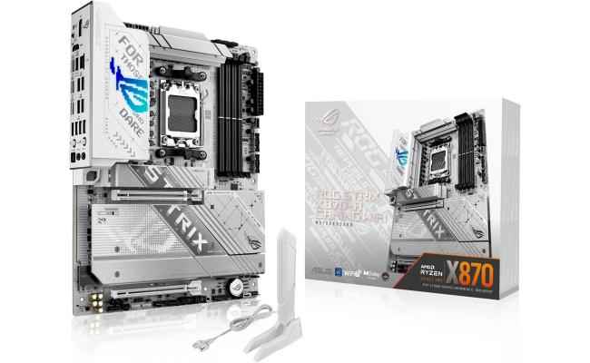 ASUS ROG STRIX X870-A GAMING WIFI (Wi-Fi 7) AMD RYZEN 7000 8000 9000 Series AM5/DDR5/PCIe 5.0/4xM.2 - ATX Gaming MotherBoard