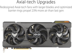 TUF Gaming NVIDIA GeForce RTX 4080 Super OC Edition Gaming Graphics Card (PCIe 4.0, 16GB GDDR6X, HDMI 2.1a, DisplayPort 1.4a), 3 Year Warranty