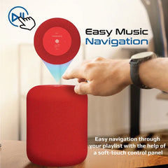 Promate Boom-10. Red, Wireless Speaker