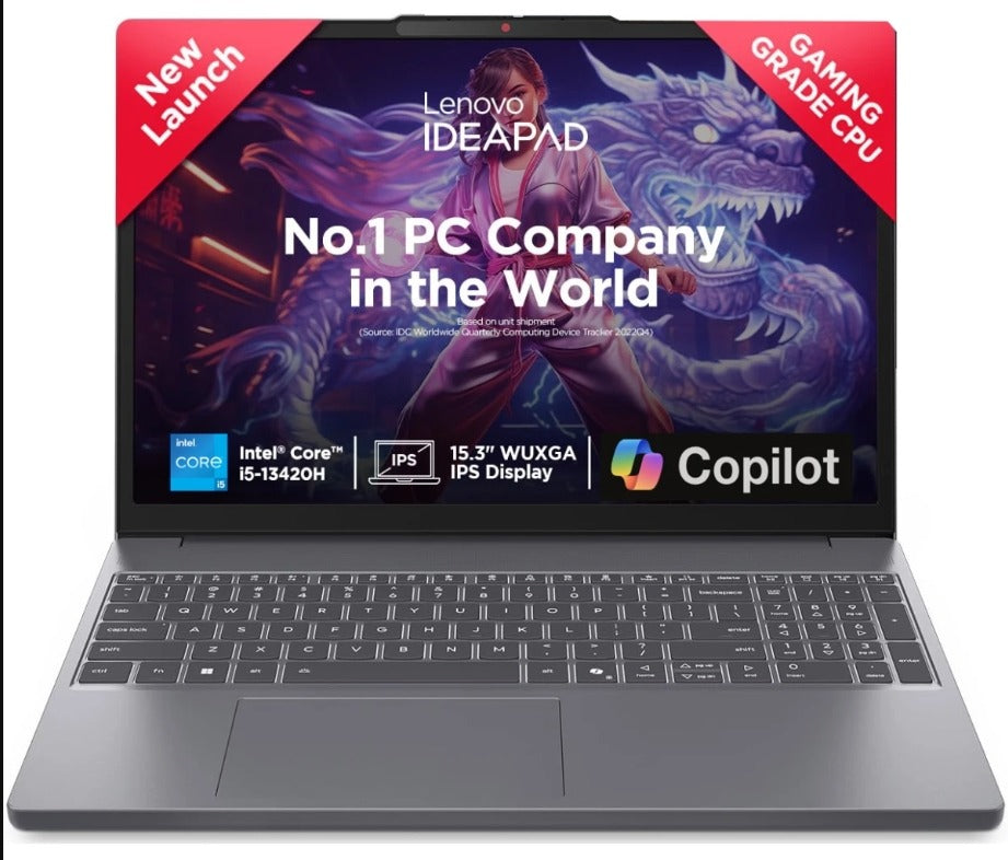 Lenovo IdeaPad 3 Slim - Intel Core i5 - 8GB DDR5 - 512GB SSD - 15.3" WUXGA