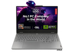 Lenovo LOQ 15ARP10E Gaming Laptop, AMD Ryzen 5 150, NVIDIA GeForce RTX 3050 6GB GDDR6, 16GB DDR5, 512GB SSD, 15.6" FHD IPS 144Hz 300nits Anti-glare 100% sRGB FreeSync - Luna Grey