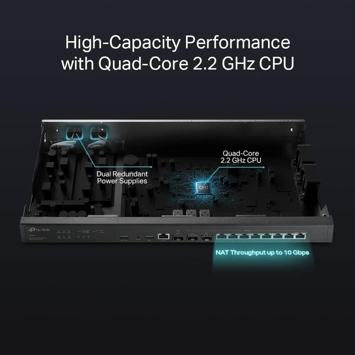 TP - Link wireless wired router for network connectivity