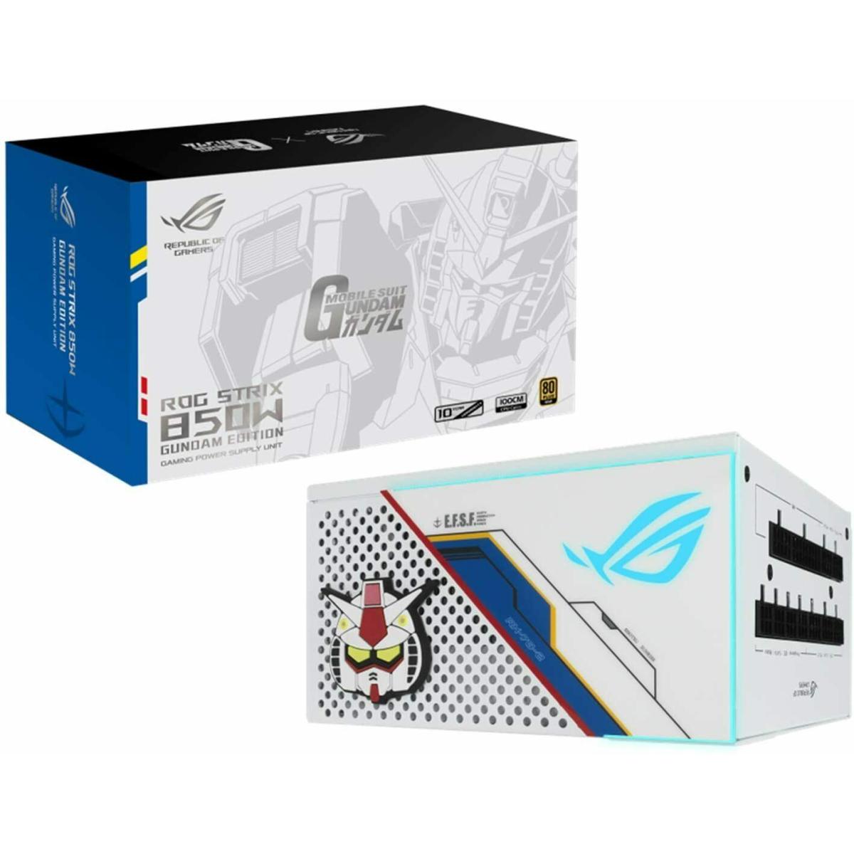 Asus Rog Strix 850w Gundam Edition Fully Modular 80+ Gold Psu