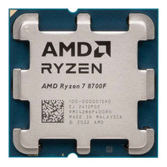 Amd Ryzen 7 8700f 8 Core 4.1ghz (5.0 Ghz Max Boost) 24mb Cache Am5 Desktop Processor W/o Graphic Card Tray