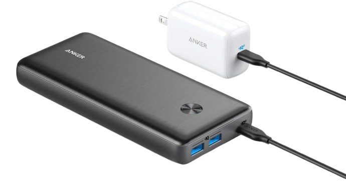 Anker PowerCore III Elite 25600 60W Power Bank + PowerPort III 65W Pod Bundle