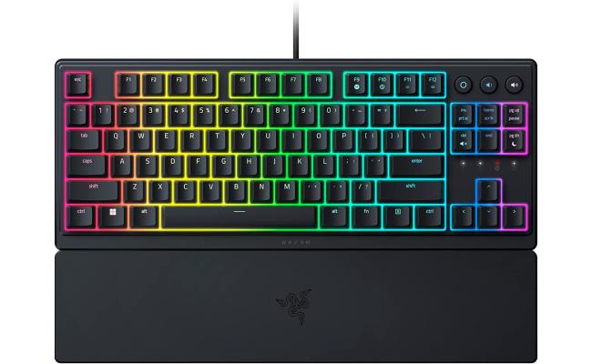 Razer Ornata V3 Tkl Low Profile Keys Mecha Membrane Switchesuv Coated Keycaps Backlit Media Keys 8 Zone Rgb Lighting Spill Resistant W/ Wrist Wrest Razer Ornata V3 Tkl Low Profile Keys Mecha Membrane Switchesuv Coated Keycaps Backlit Media Keys 8 Zone Rgb Lighting Spill Resistant W/ Wrist Wrest