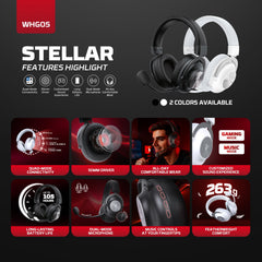 FANTECH WHG05 STELLAR Multiplatform Wireless Gaming Headset