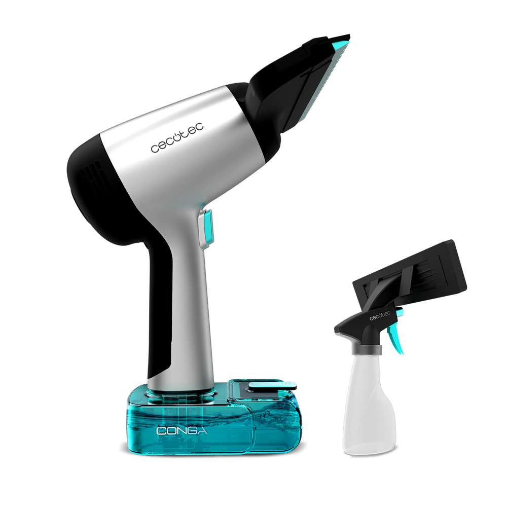 Cecotec Window Vacuum Cleaner, 3 in 1 Function, 30Minute Runtime, 3.7VBattery - 8058