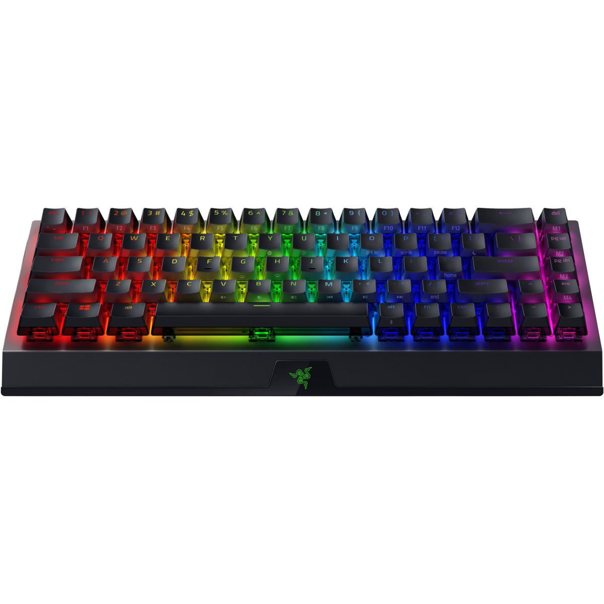 Razer Blackwidow V3 Mini Hyperspeed 65% Wireless Mechanical Green Switches Phantom Pudding Keycaps Up To 200hrs Battery Life