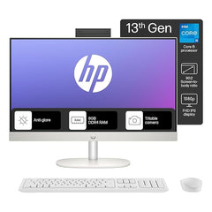 HP All-in-One PC - Core i5 1335U, 8GB RAM, 512GB SSD, 23.8" FHD