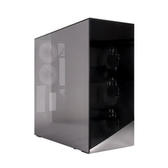 Arctic Xtender VG Black Mirror Glass Premium E-ATX PC Gaming Case with Vertical GPU Mounting