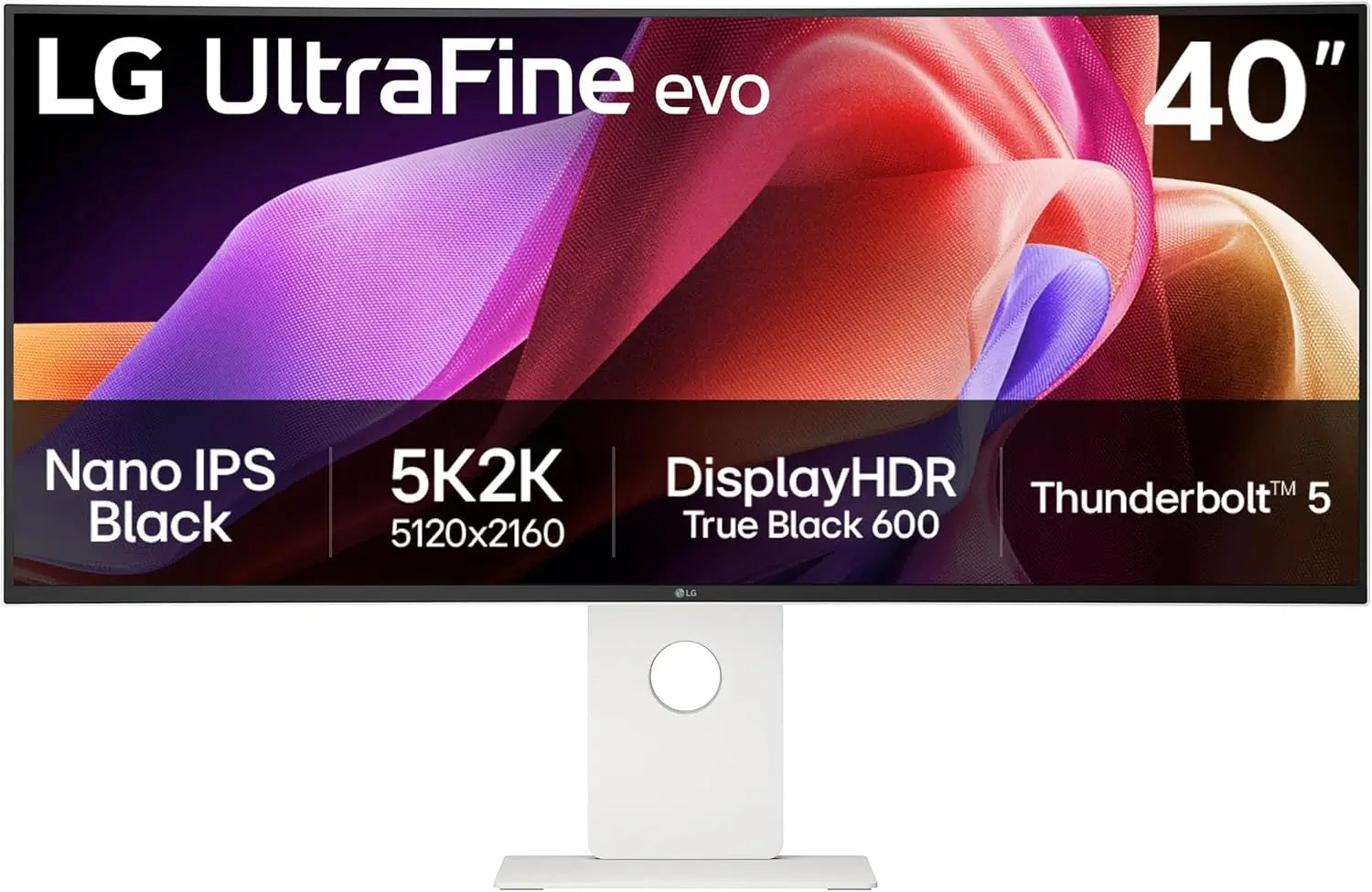 Lg 40u990a W 40 Inch Ultrafine Evo 5k2k Wuhd Nano Ips Curved Business Monitor 120hz