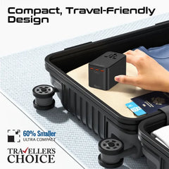 Promate TripMate-GaN160 , Multi-Port Travel Adapter