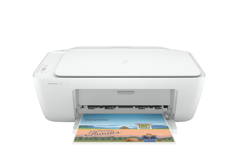 HP DeskJet 2320 All-in-One Printer, Color, Printer for Home, Print, copy, scan, Scan to PDF