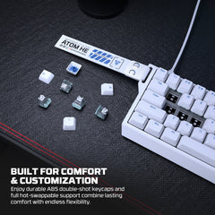 Fantech Magnetic Switch Keyboard ATOM HE68 SERIES MK811, gaming keyboard