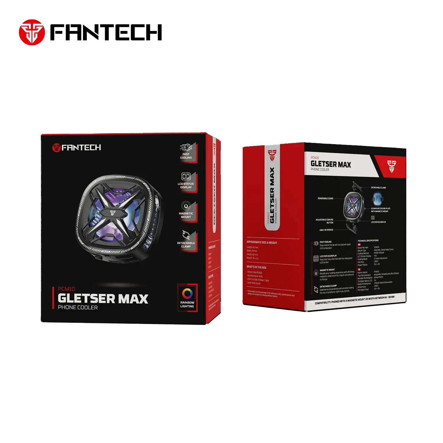 Fantech Pcm10 Gletser Max Phone Cooler Fantech Pcm10 Gletser Max Phone Cooler